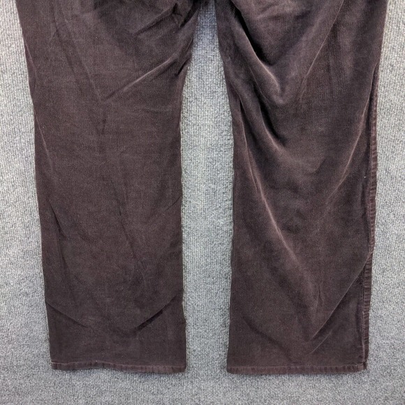 Talbots Women's Curvy Corduroy Jeans Brown Plus Size 16 5-Pocket - Picture 10 of 15